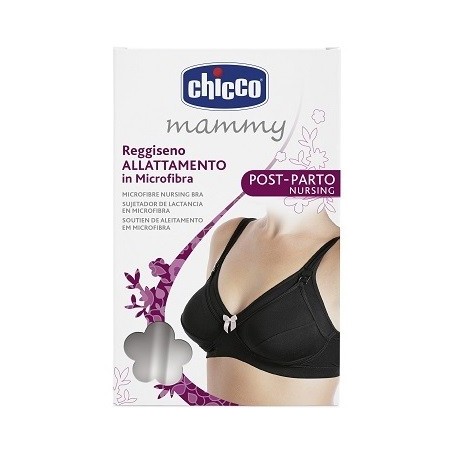 Chicco mammy reggiseno microfibra allattamento nero 6c
