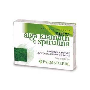 Alga klamath e spirulina 30 compresse