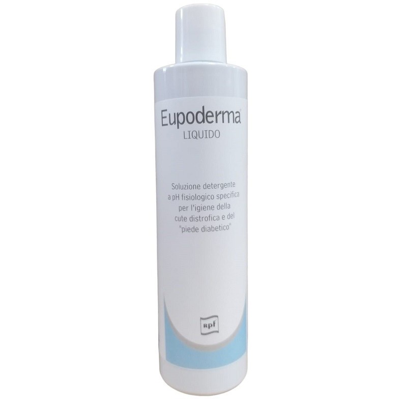 Eupoderma liquido soluzione detergente per piede diabetico 300 ml