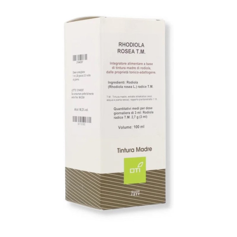 Rhodiola rosea tintura madre gocce 100ml