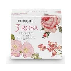 3 rosa crema corpo 200 ml