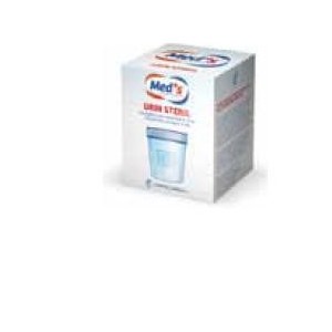 Contenitore urine meds sterile tappo vite