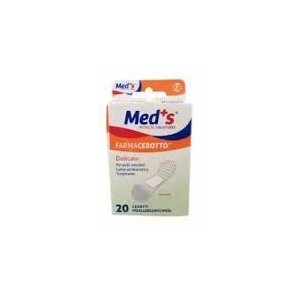Cerotto meds strip delicato tessuto non tessuto medio 20 pezzi