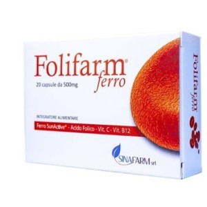 Folifarm ferro 20 capsule