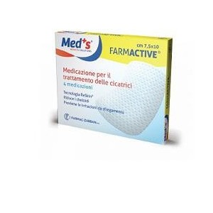 Cerotto farmactive cicatrici 5x7,5 cm 4 pezzi