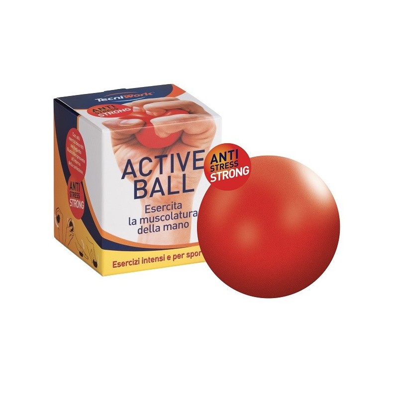 Tecniwork active ball strong rossa
