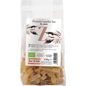Zenzero candito stick bio 150 g