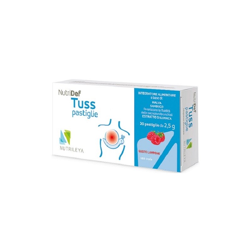 Nutridef tuss 20 pastiglie lampone