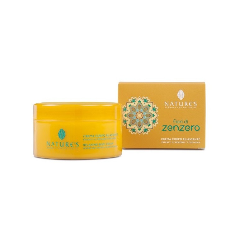 Nature's fiori di zenzero crema corpo rilassante 100 ml Nature's fiori di zenzero crema corpo rilassante 100 ml
