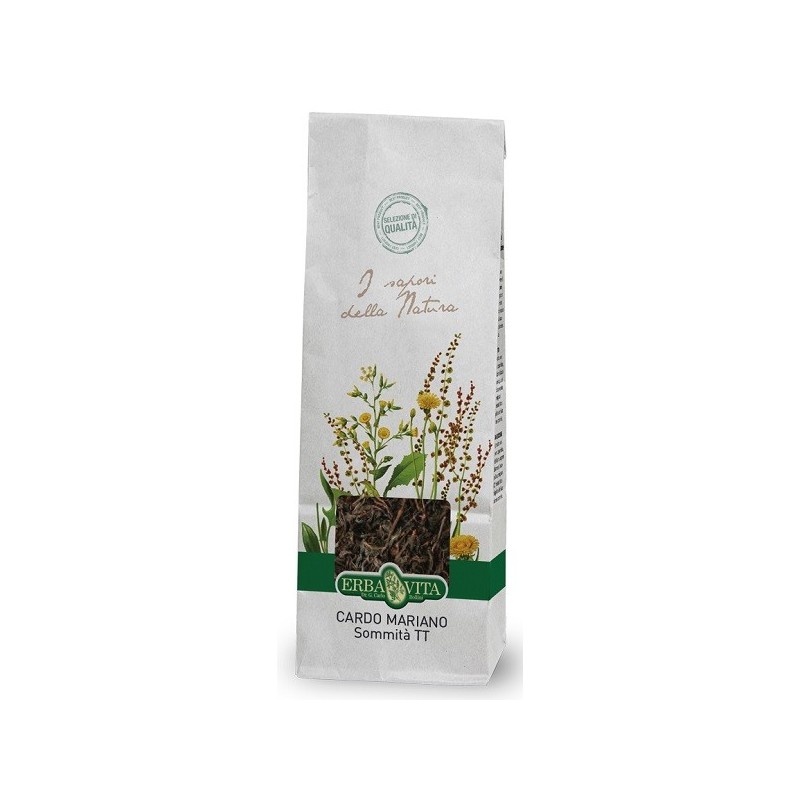 Cardo mariano sommita' taglio tisana 100 g Cardo mariano sommita' taglio tisana 100 g