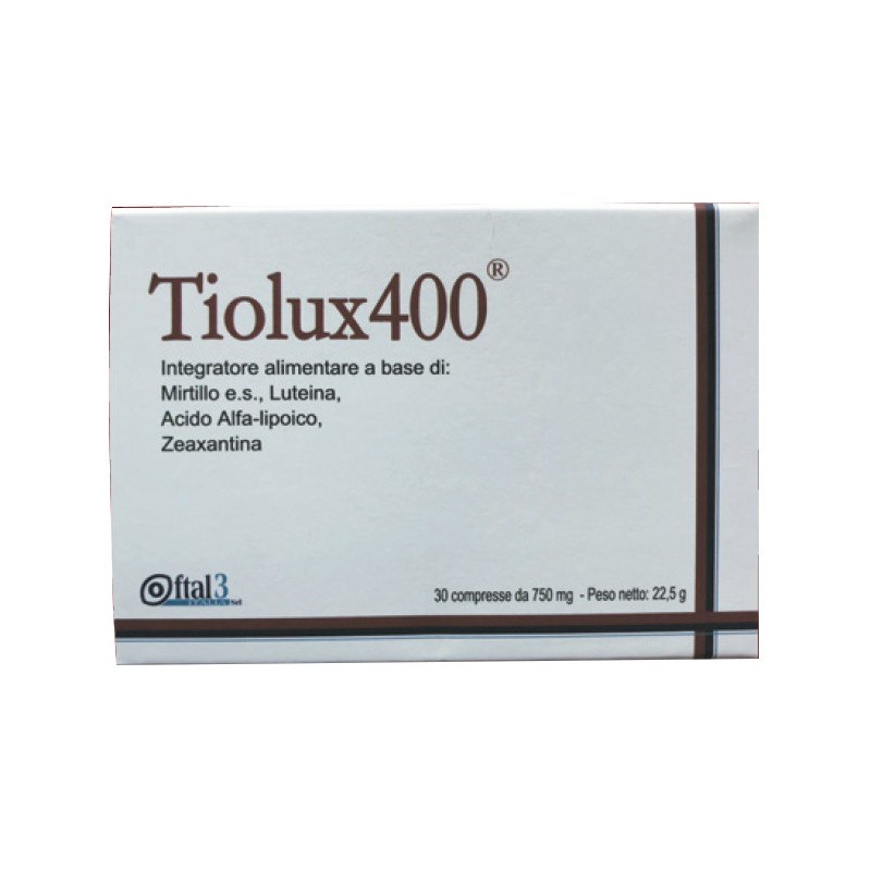 Tiolux 400 30 compresse
