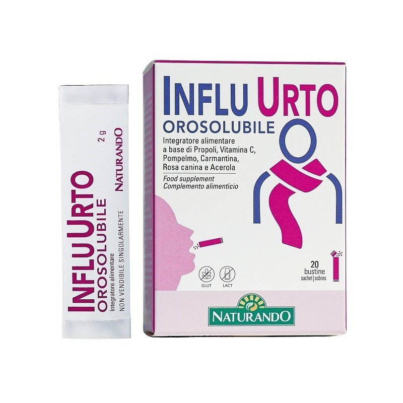 Influ urto orosolubile 20 bustine da 2 g Influ urto orosolubile 20 bustine da 2 g