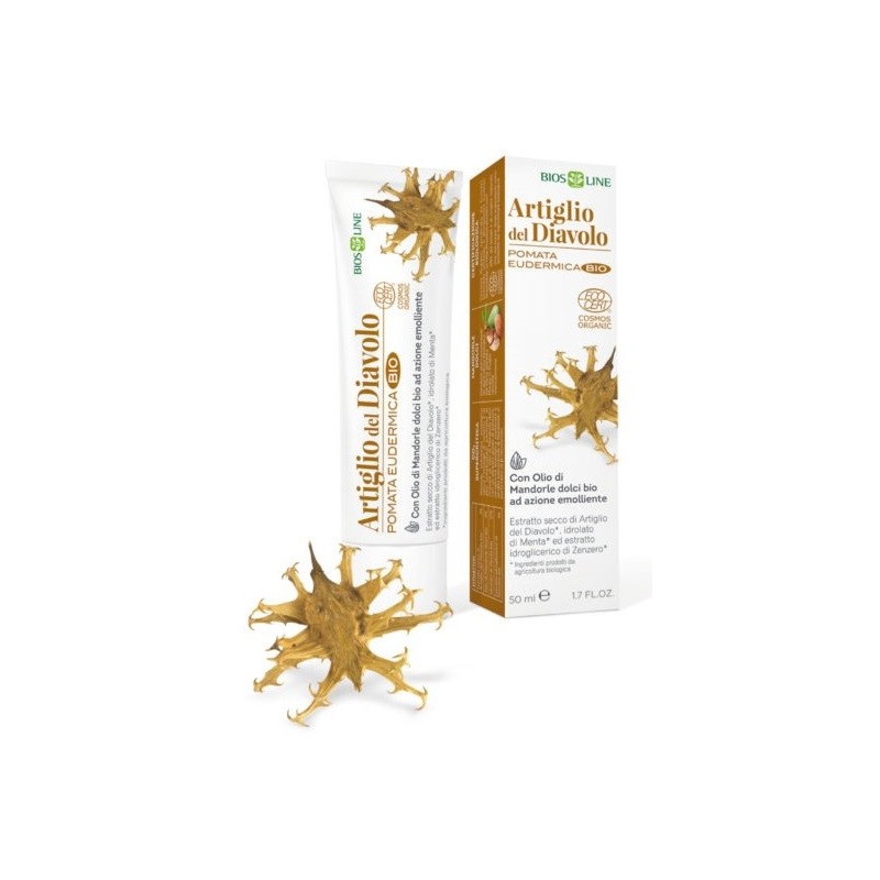 Biosline artiglio del diavolo pomata eudermica bio cert ecocert 50 ml