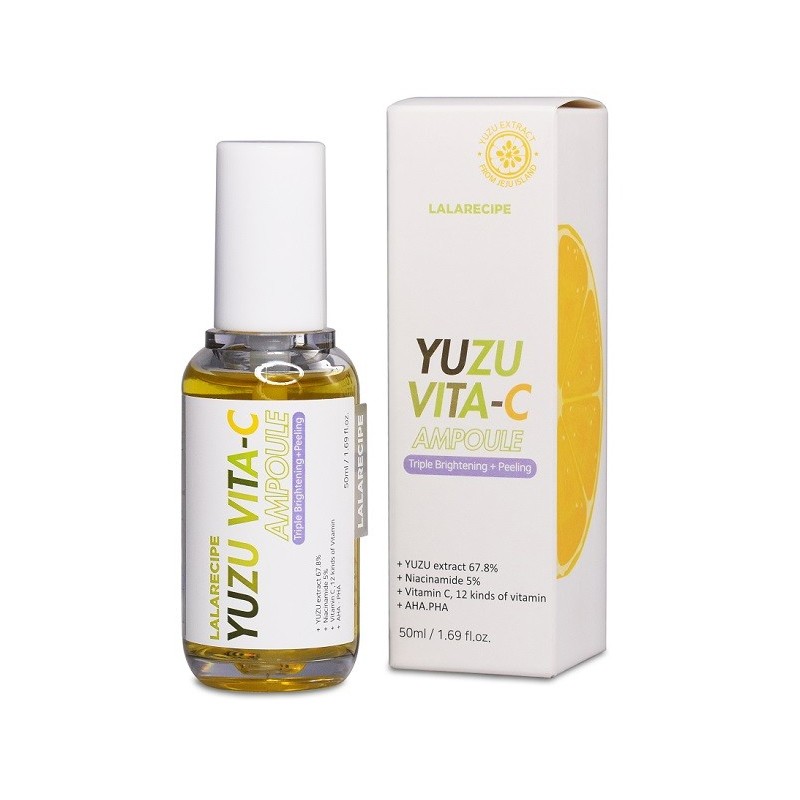Lalarecipe yuzu vita c ampoule 50 ml Lalarecipe yuzu vita c ampoule 50 ml