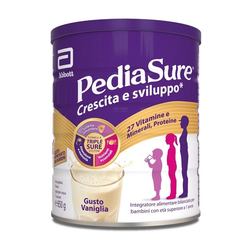 Pediasure crescita&sviluppo vaniglia 850 g