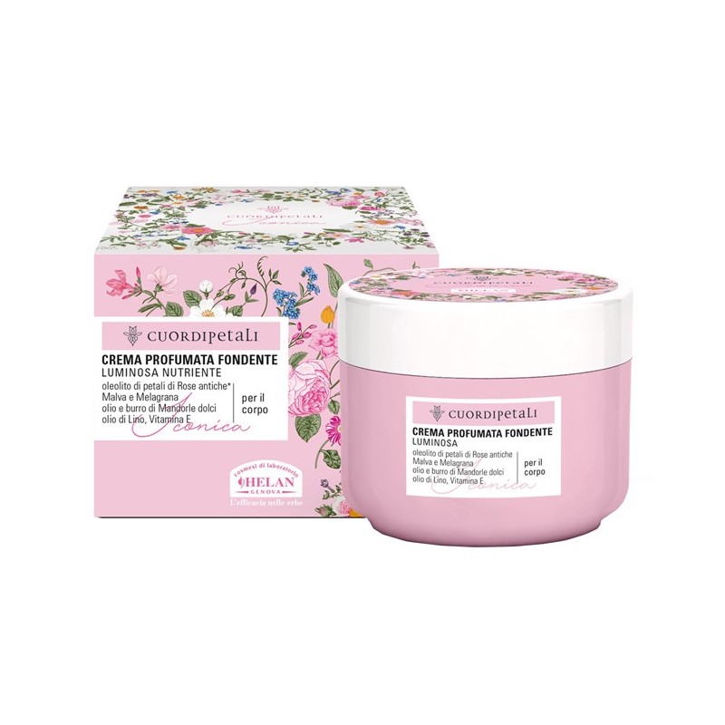 Cuor di petali iconica crema profumata fondente luminosa 200ml Cuor di petali iconica crema profumata fondente luminosa 200ml