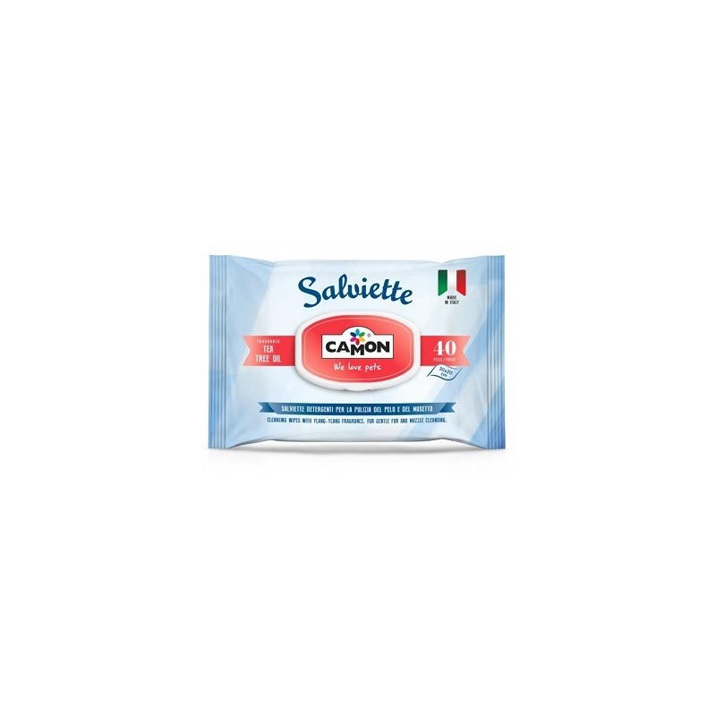 Salviette tea tree oil 40 pezzi