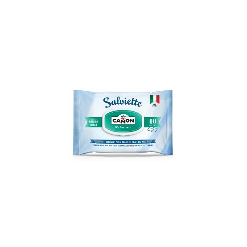 Salviette muschio bianco 40 salviettine