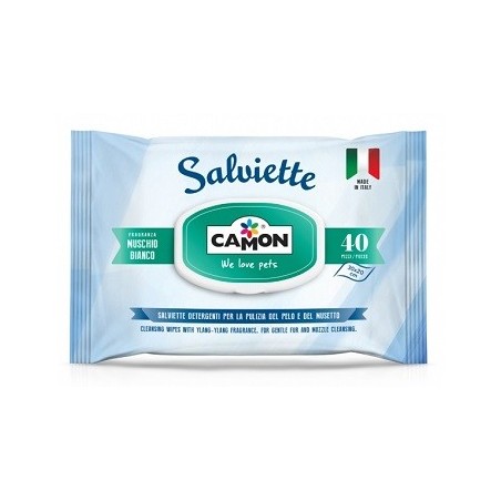 Salviette muschio bianco 40 salviettine