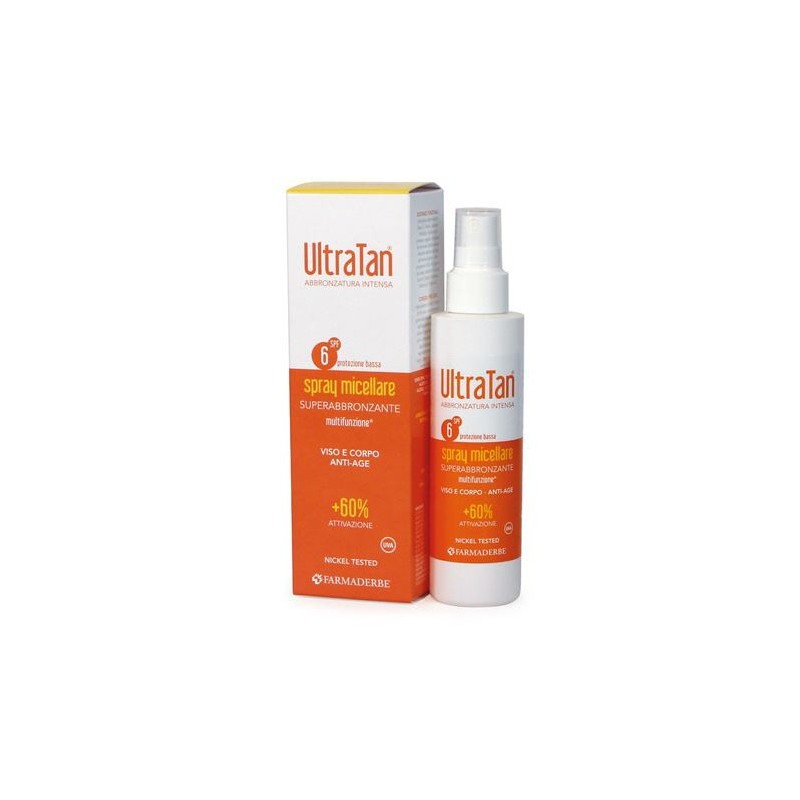 Ultra tan spf6 spray micellare multifunzione 150 ml