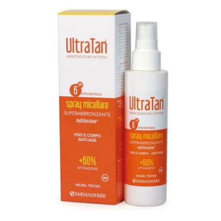 Ultra tan spf6 spray micellare multifunzione 150 ml