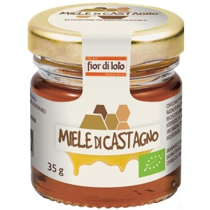 Fior di loto mini miele di castagno bio 35 g