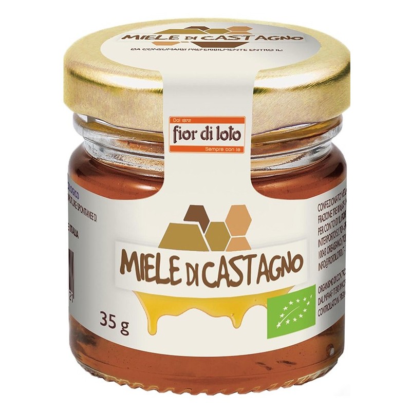 Fior di loto mini miele di castagno bio 35 g