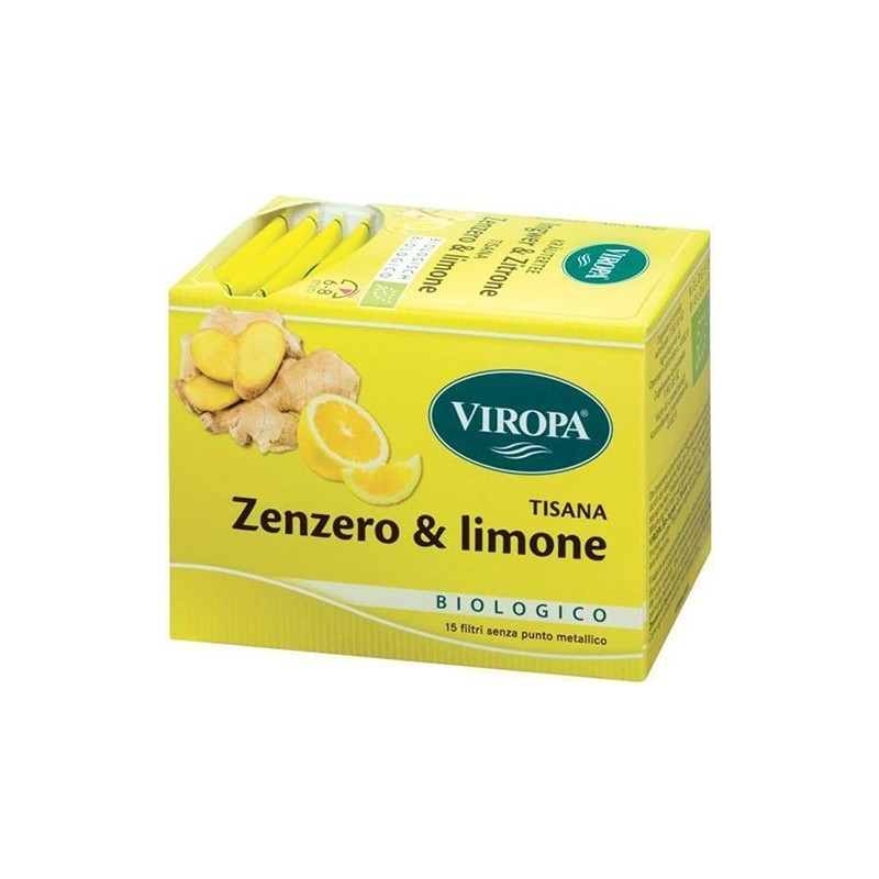 Viropa zenzero&limone biologico 15 filtri