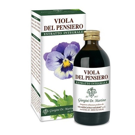 Viola del pensiero estratto integrale 200 ml