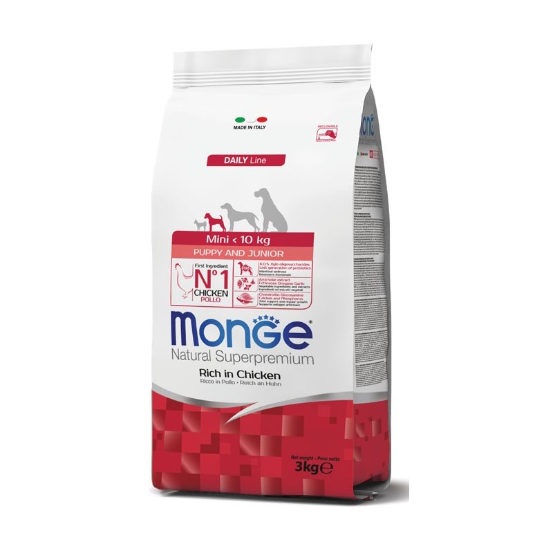 Monge mini puppy 3000 g