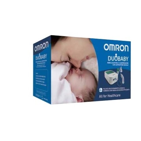 Nebulizzatore omron duo baby con aspiratore nasale