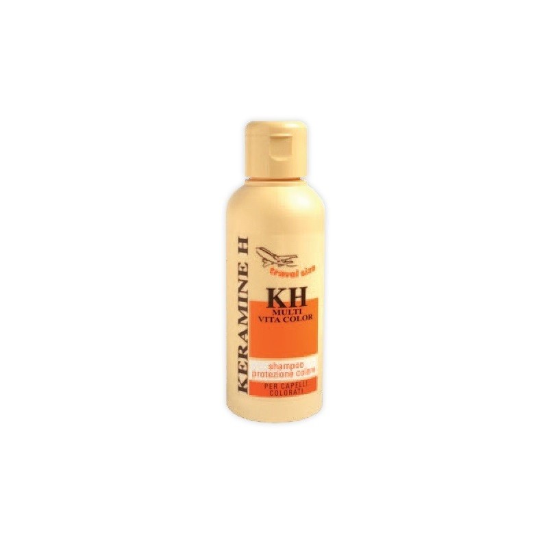 Keramine h shampoo multi vita color protezione colore travelsize 100 ml