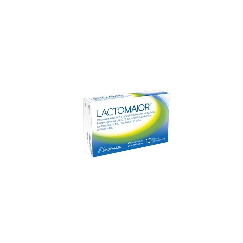Lactomaior 10 capsule acidoresistenti Lactomaior 10 capsule acidoresistenti