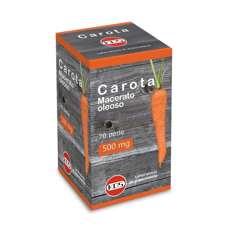 Carota 500mg 70 perle Carota 500mg 70 perle
