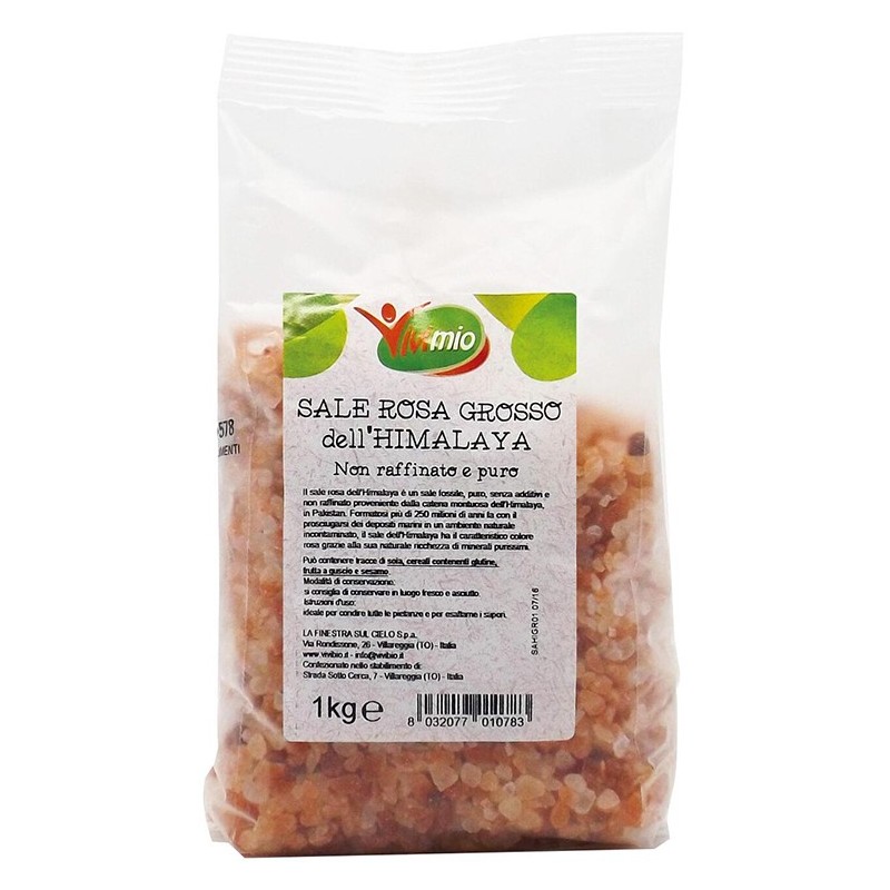 Sale rosa dell himalaya grosso vivimio 1000 g