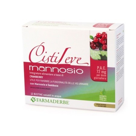 Cistileve mannosio 12 bustine