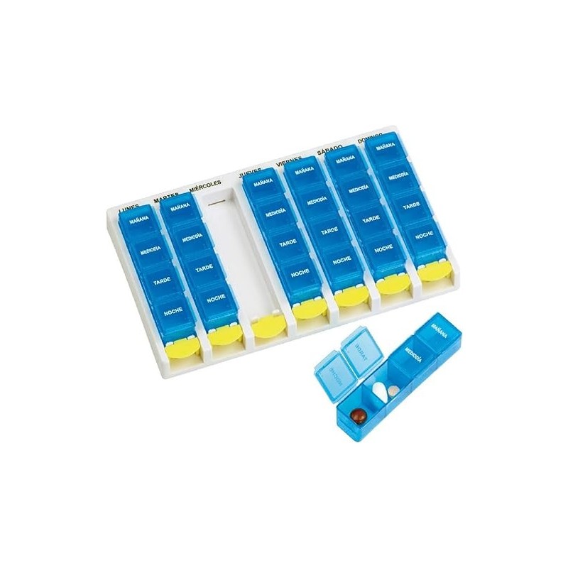 Portapillore set medstimanale 4 dosi meds Portapillore set medstimanale 4 dosi meds