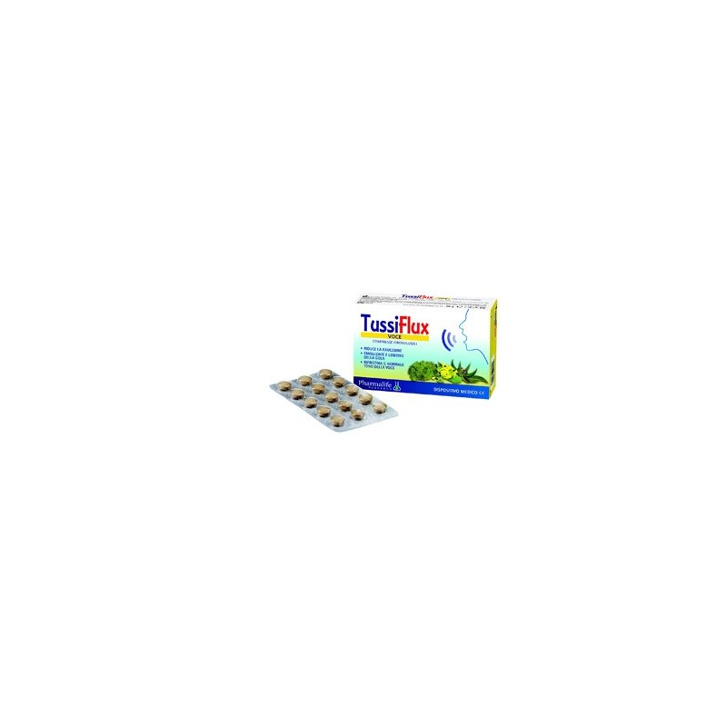 Tussiflux voce 30 compresse orosolubili dm Tussiflux voce 30 compresse orosolubili dm
