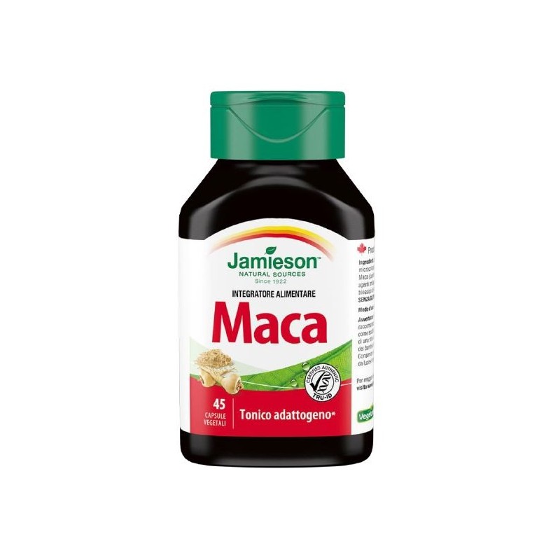 Jamieson maca 1000 mg 45 capsule vegetali