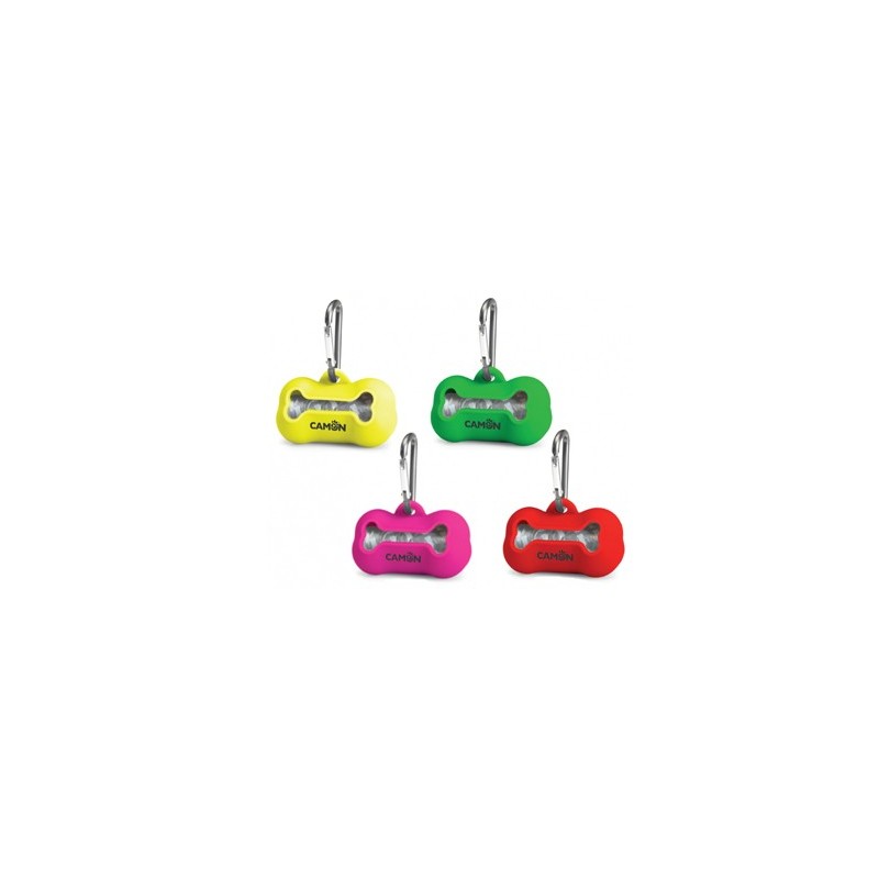 Dispenser silicone c/1x20 sacchetti rosso Dispenser silicone c/1x20 sacchetti rosso
