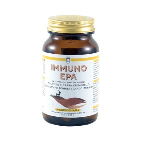 Immuno epa colostro di capra fegato 60 capsule vegetali