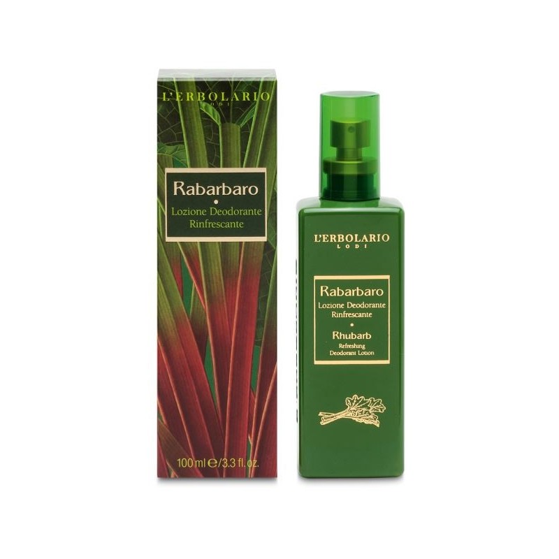 Rabarbaro lozione deodorante rinfrescante 100 ml