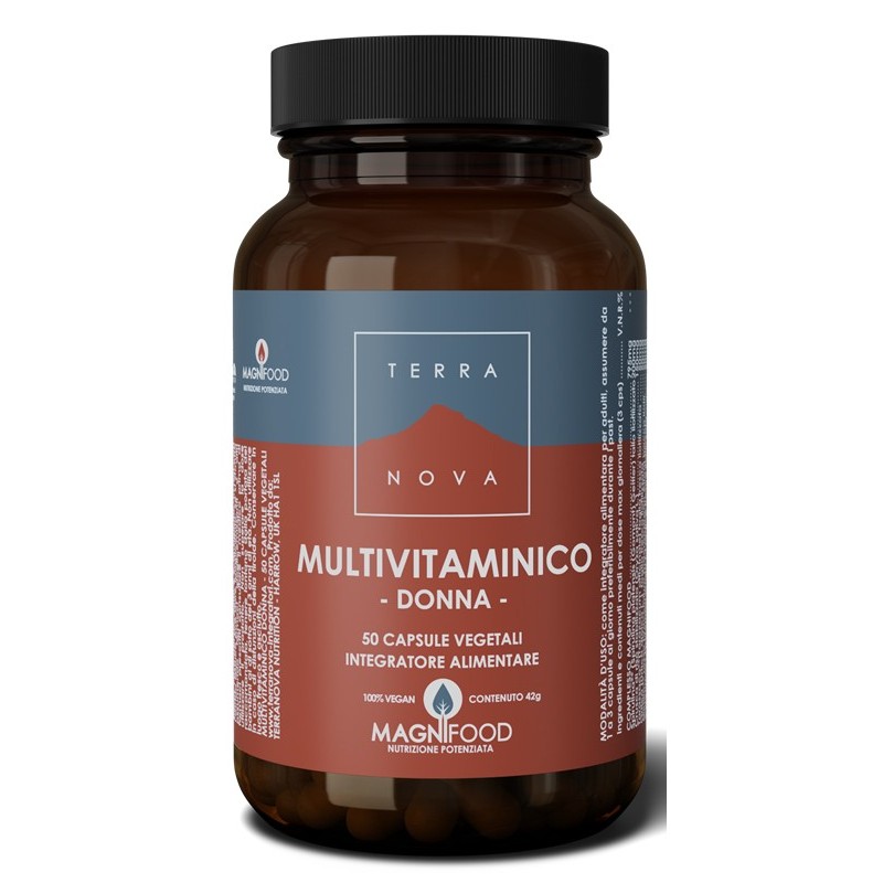 Terranova multivitaminico donna 50 capsule Terranova multivitaminico donna 50 capsule