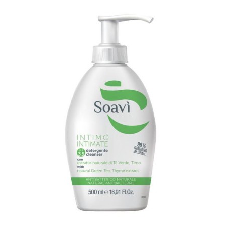 Soavi intimo antibatterico ph3,5 flacone con dispenser 500ml
