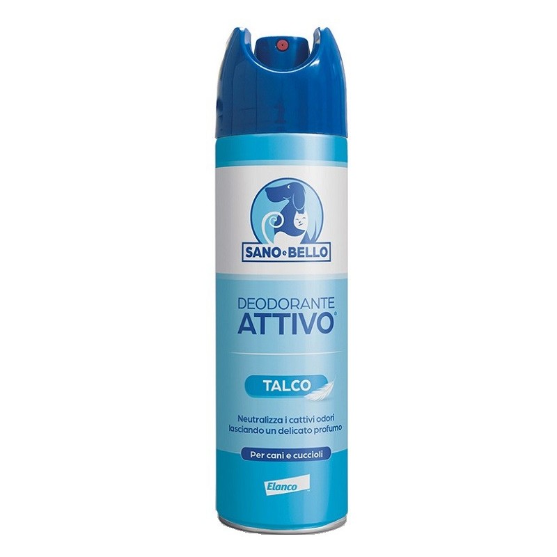 Sano e bello deodorante attivo talco 250 ml