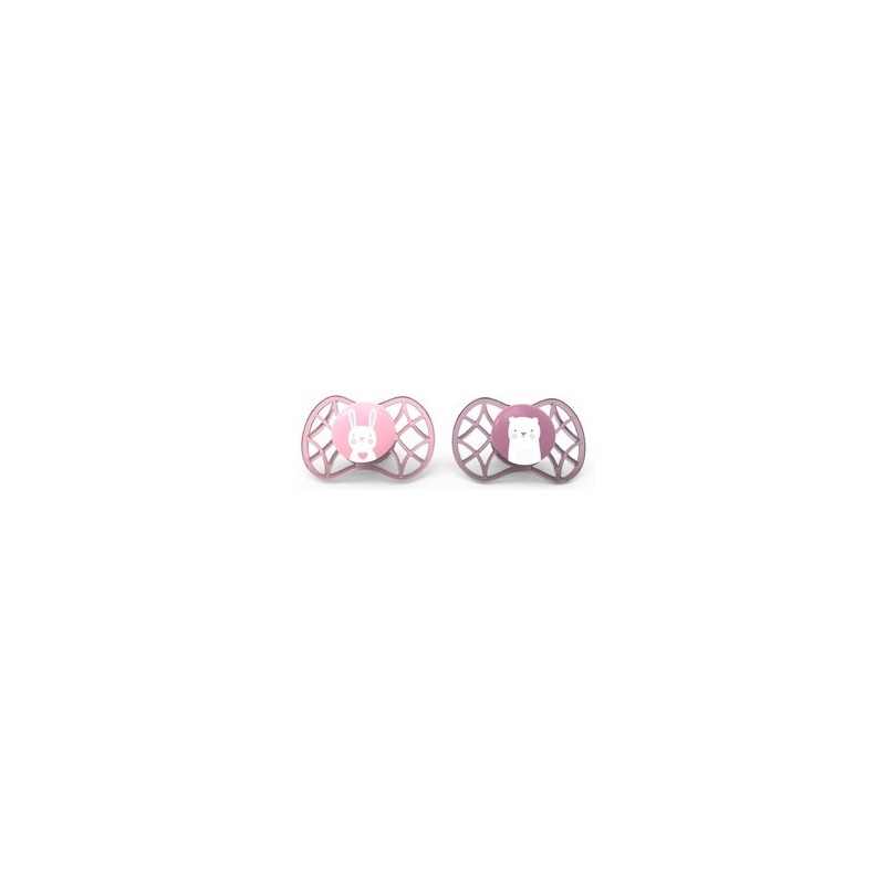 Nuvita 7085 air55 succhietto sym 6m+ glow flamingo
