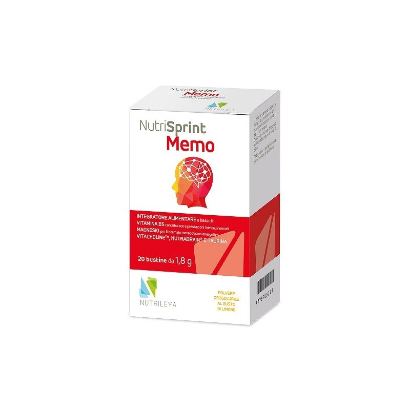 Nutrisprint memo 20 bustine stick