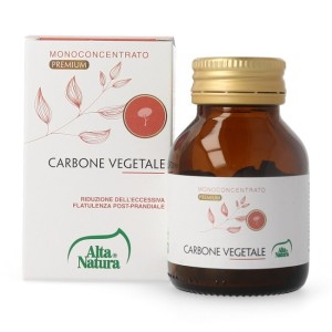 Carbone vegetale 90 compresse 475mg terranata