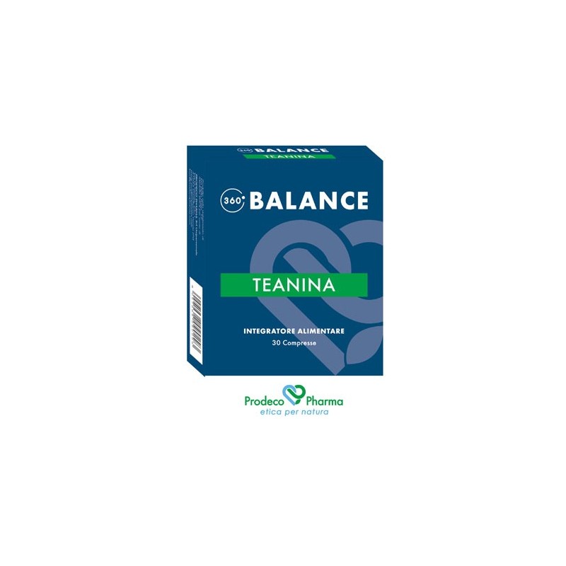 360 balance teanina 30 compresse