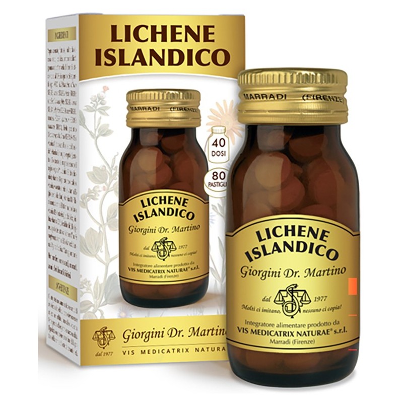 Lichene islandico 80 pastiglie Lichene islandico 80 pastiglie